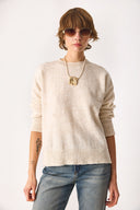 Kadın Anita Bisiklet Yaka Triko Kazak - Kemik