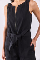 Kadın Bianca Kolsuz Tulum - Siyah