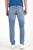 Erkek Daniel Med Blue Straight Fit Jean Pantolon - Med Blue