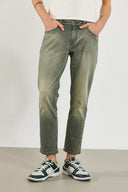 Erkek Edward Stone Grey Slim Straight Jean Pantolon - Stone Grey
