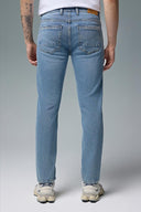 Erkek Edward Tint Med Blue Slim Straight Jean Pantolon - Tint Med Blue
