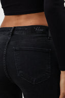 Kadın Emilie Black Bootcut Jean Pantolon - Black