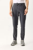 Erkek Alfred Beli Lastikli Comfort Pantolon (TENCEL)™ - Füme