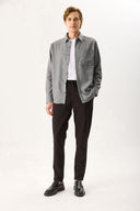 Erkek Alfred Beli Lastikli Comfort Pantolon (TENCEL)™ - Siyah