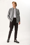 Erkek Alfred Beli Lastikli Comfort Pantolon (TENCEL)™ - Siyah