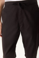 Erkek Alfred Beli Lastikli Comfort Pantolon (TENCEL)™ - Siyah