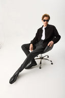 Erkek Alfred Beli Lastikli Pantolon - Antrasit