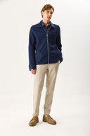 Erkek Alfred Beli Lastikli Smart Pantolon - Taş