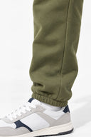 Erkek Clark Oversize Slouchy Eşofman Altı-Haki
