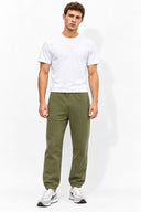 Erkek Clark Oversize Slouchy Eşofman Altı-Haki