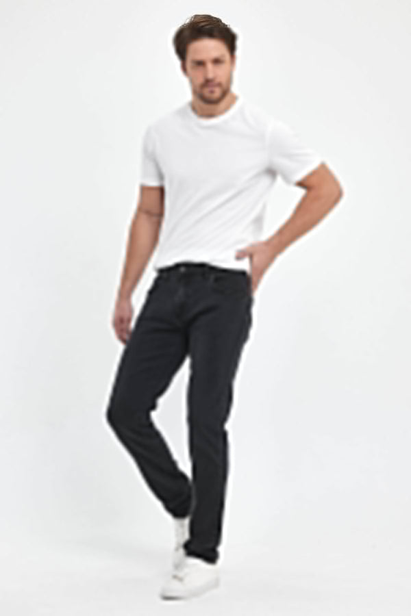 Daniel Black Straight Fit Jean Pantolon - BLACK 1K2411916B-603
