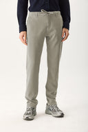 Erkek Jake Beli Lastikli Parça Boya Chino Pantolon (TENCEL)™ - Taş