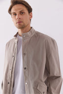 Erkek Joey Regular Fit Gabardin Ceket - Taş