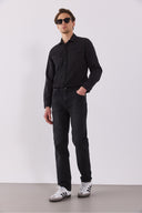 Erkek Kalimnos Black Comfort Fit Jean Pantolon - Black