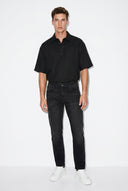 Erkek Kalimnos Black Comfort Fit Jean Pantolon - Black
