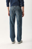 Erkek Kalimnos Dark Blue Comfort Fit Jean Pantolon - Dark Blue