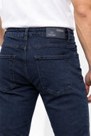 Erkek Kalimnos Rinse Comfort Fit Jean Pantolon-Rinse