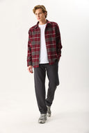 Erkek Karl Regular Fit Eşofman Altı %100 Pamuk - Antrasit