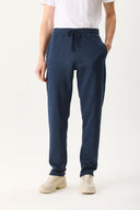 Erkek Karl Regular Fit Eşofman Altı %100 Pamuk - Lacivert