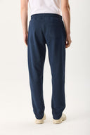 Erkek Karl Regular Fit Eşofman Altı %100 Pamuk - Lacivert