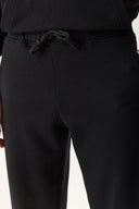 Erkek Karl Regular Fit Eşofman Altı %100 Pamuk - Siyah