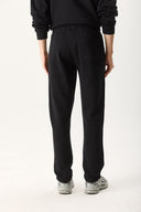 Erkek Karl Regular Fit Eşofman Altı %100 Pamuk - Siyah