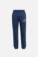 Erkek Lazy Sunday Baskılı Jogging Pantolon %100 Pamuk - Navy