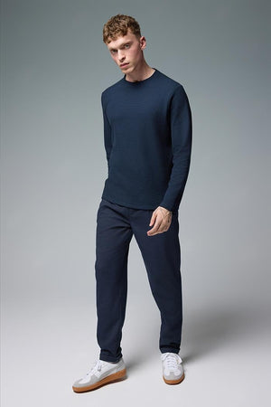 Erkek Pilili Smart Pantolon - Lacivert