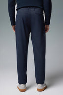 Erkek Pilili Smart Pantolon - Lacivert