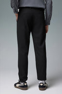 Erkek Pilili Smart Pantolon - Siyah