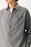 Erkek Regular Fit Gömlek - Gri