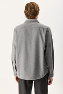 Erkek Regular Fit Gömlek - Gri