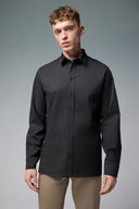 Erkek Regular Fit Gömlek (TENCEL)™ - Siyah