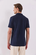 Erkek Regular Fit Polo Yakalı Tişört - Lacivert