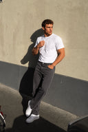 Erkek Richard Slim Fit 5 Cep Gabardin Pantolon %100 Pamuk-Füme