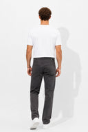 Erkek Richard Slim Fit 5 Cep Gabardin Pantolon %100 Pamuk-Füme