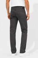 Erkek Richard Slim Fit 5 Cep Gabardin Pantolon %100 Pamuk-Füme