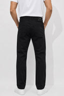 Erkek Richard Slim Fit 5 Cep Gabardin Pantolon %100 Pamuk-Siyah