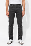 Erkek Richard Slim Fit 5 Cep Parça Boya Pantolon-Antrasit