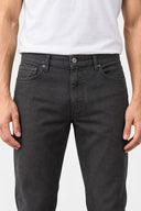 Erkek Richard Slim Fit 5 Cep Parça Boya Pantolon-Antrasit