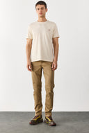 Erkek Richard Slim Fit 5 Cep Parça Boya Pantolon - Camel