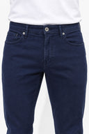 Erkek Richard Slim Fit 5 Cep Parça Boya Pantolon-Lacivert