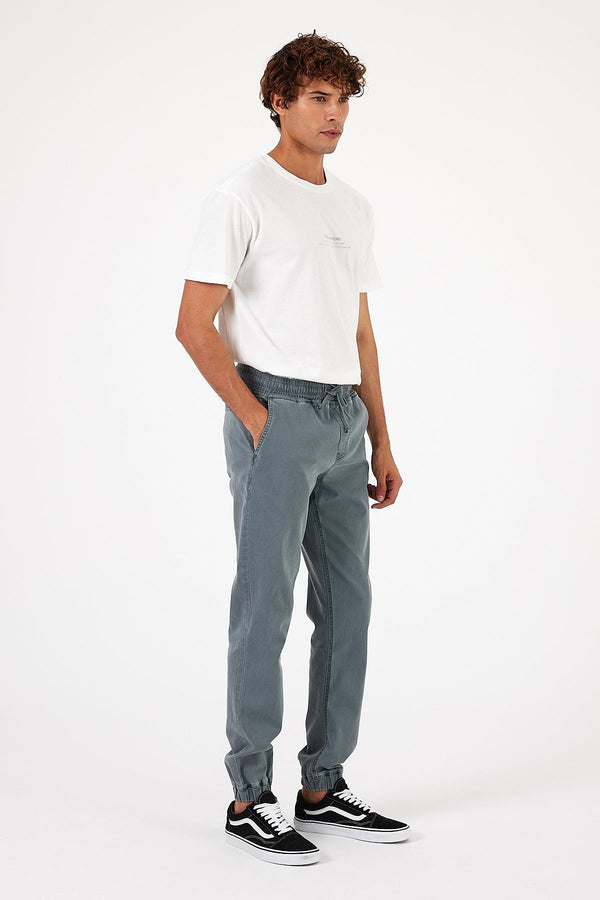 Simon Slim Fit Grey Jogger Jean  Pantolon - GREY