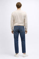 Erkek Smith Dark Blue Tapered Fit Jean Pantolon - Dark Blue