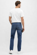 Erkek Smith Dark Blue Tapered Fit Jean Pantolon - Dark Blue