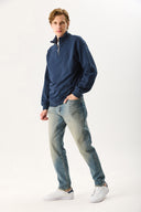 Erkek Smith Dirty Green Tapered Fit Jean Pantolon - DIRTY GREEN