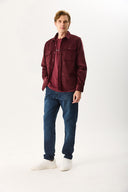 Erkek Smith Premium Blue Black Tapered Fit Jean Pantolon - Blue Black