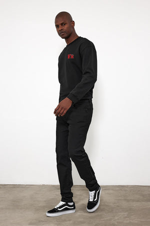 Smith Stay Black Tapered Fit Jean Pantolon - STAY BLACK 1K2411936SB-1160