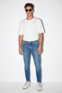 Erkek Smith Tint Med Blue Tapered Fit Jean Pantolon - Tint Med Blue