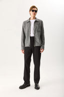 Erkek Steve Düz Paça Smart Pantolon - Siyah